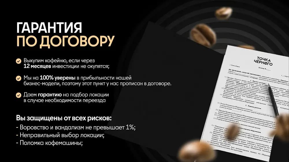 Точка Черного - кофейня самообслуживания